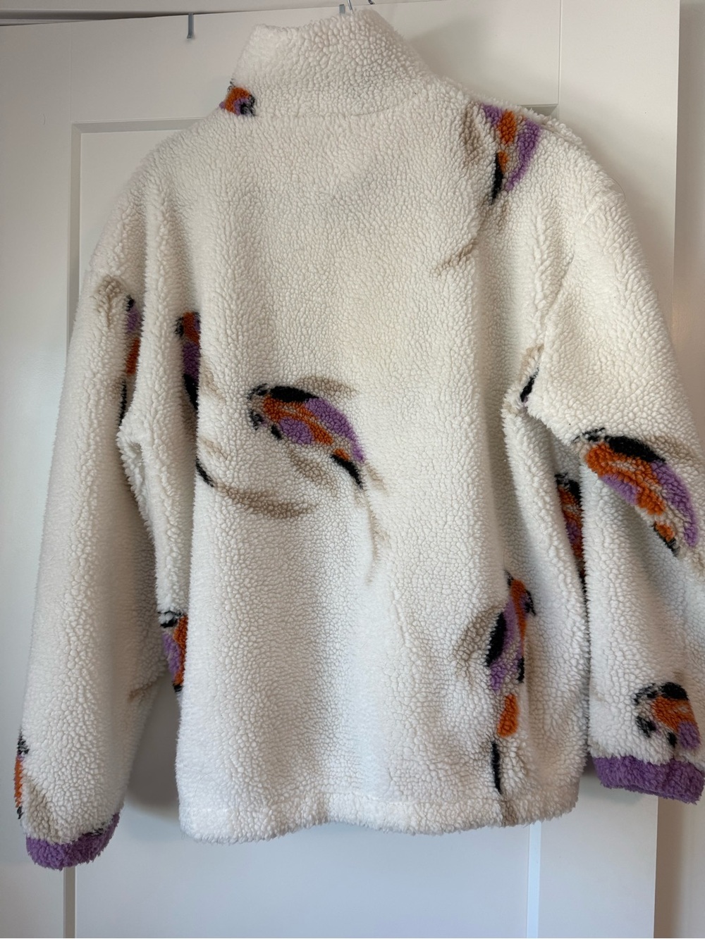 Taylor Swift Speak Now Koi Fish Quarter Zip Sherpa Official Medium - Picture 5 of 5